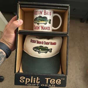 Split Tee gift gear ( kickin’ Bass Takin’ Names